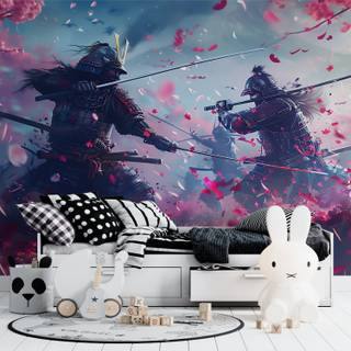 Cherry Blossom samurai wallpaper