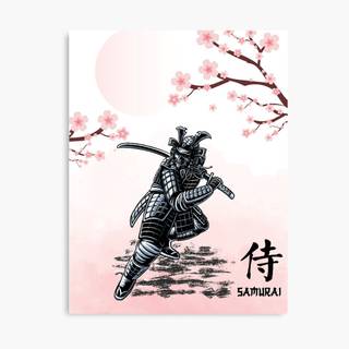 Cherry Blossom samurai wallpaper