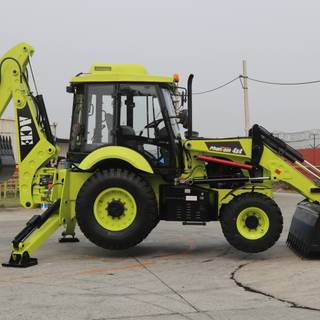 Backhoe loader wallpaper