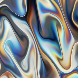 Abstract chrome wallpaper