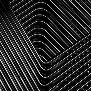 Abstract chrome wallpaper