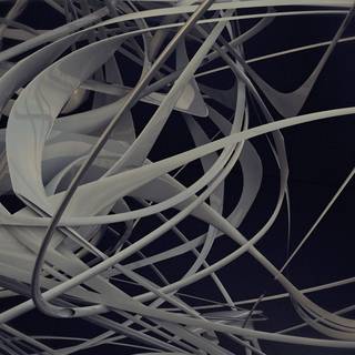 Abstract chrome wallpaper