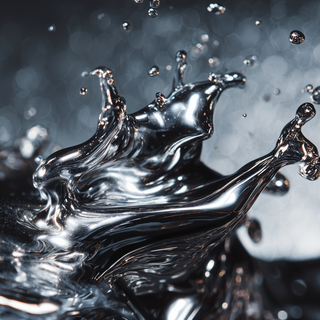 Abstract chrome wallpaper