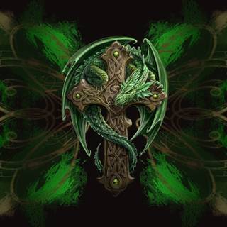 Celtic Dragon wallpaper