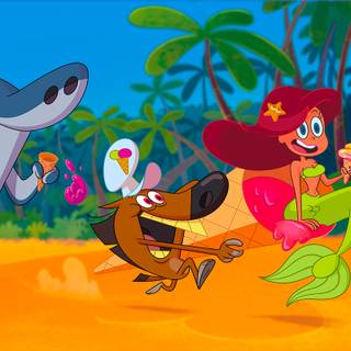 Zig & Sharko wallpaper