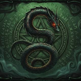 Celtic Dragon wallpaper
