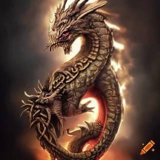 Celtic Dragon wallpaper