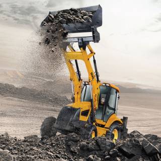 Backhoe loader wallpaper