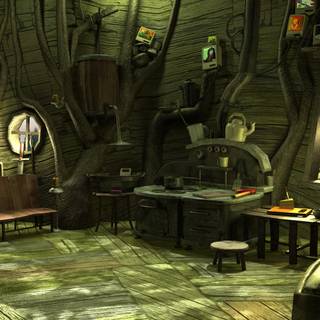 Adventure Time Tree House wallpaper