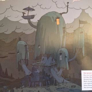 Adventure Time Tree House wallpaper