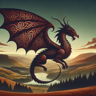 Celtic Dragon wallpaper