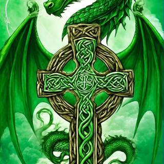 Celtic Dragon wallpaper