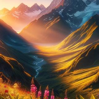 Warm nature wallpaper