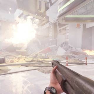 Edge of destruction wallpaper