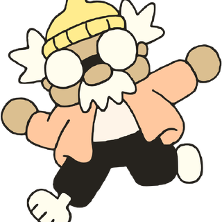 Hermit and Pig wallpaper