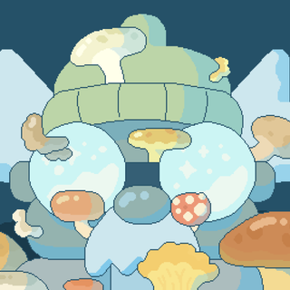 Hermit and Pig wallpaper