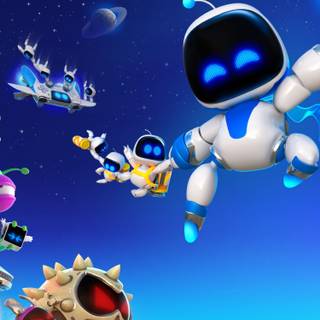 iPhone Astro's Playroom wallpaper