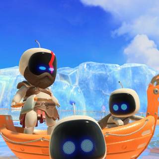 Astro's Playroom mobile wallpaper