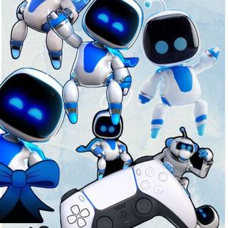 iPhone Astro's Playroom wallpaper