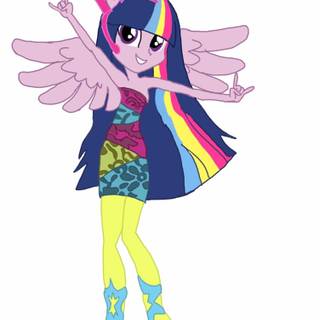 Twilight Sparkle Rainbow Rocks wallpaper