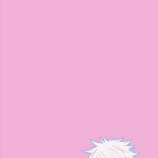 Gojo pink wallpaper