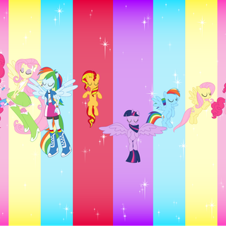 Twilight Sparkle Rainbow Rocks wallpaper
