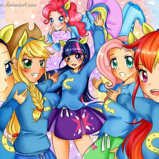 Twilight Sparkle Rainbow Rocks wallpaper