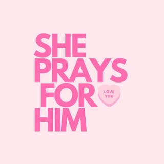 Christian Valentines Day aesthetic wallpaper