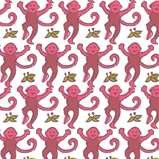 Pink Roller Rabbit wallpaper