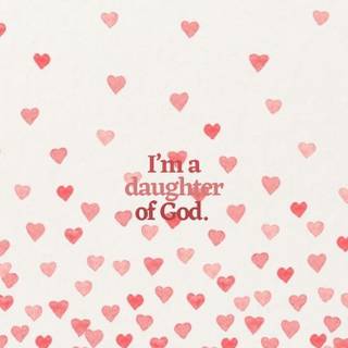 Christian Valentines Day aesthetic wallpaper