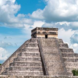 Mexican pyramids wallpaper