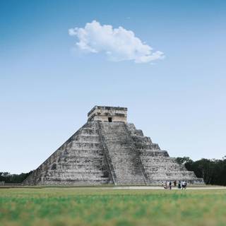 Mexican pyramids wallpaper
