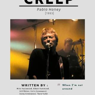 Radiohead Creep wallpaper