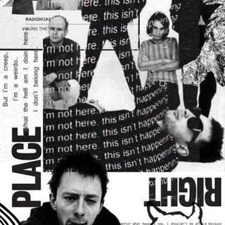 Radiohead Creep wallpaper