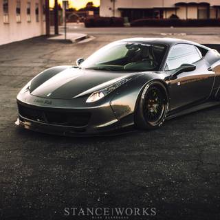 Ferrari 458 Liberty Walk wallpaper