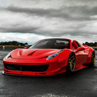 Ferrari 458 Liberty Walk wallpaper