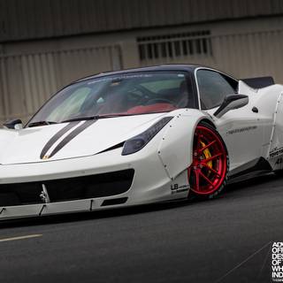 Ferrari 458 Liberty Walk wallpaper