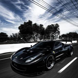 Ferrari 458 Liberty Walk wallpaper