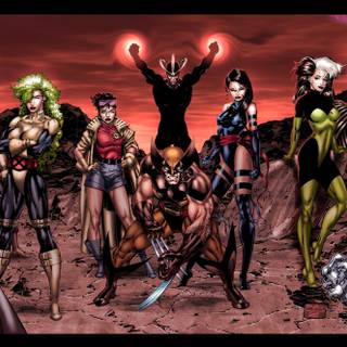 Havok and Polaris wallpaper