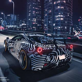 Ferrari 458 Liberty Walk wallpaper