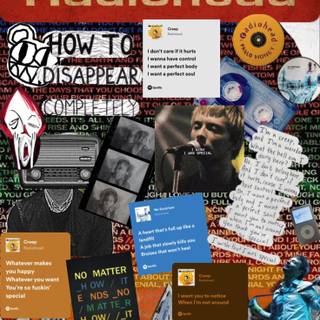 Radiohead Creep wallpaper