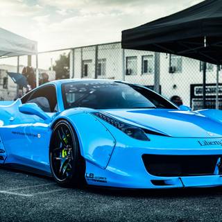 Ferrari 458 Liberty Walk wallpaper