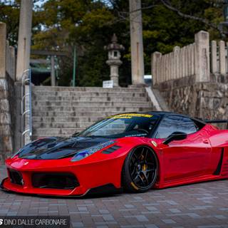 Ferrari 458 Liberty Walk wallpaper