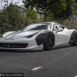 Ferrari 458 Liberty Walk wallpaper