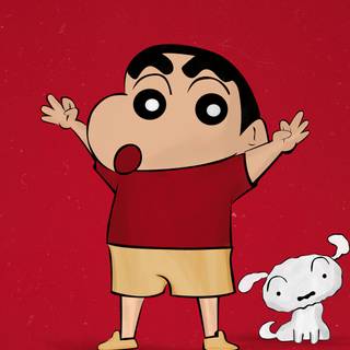 Shin Chan 4k iPhone wallpaper