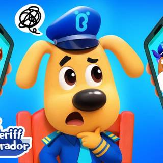 Safety Sheriff Labrador wallpaper