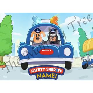 Safety Sheriff Labrador wallpaper