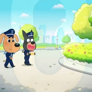 Safety Sheriff Labrador wallpaper