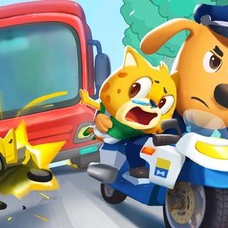 Safety Sheriff Labrador wallpaper