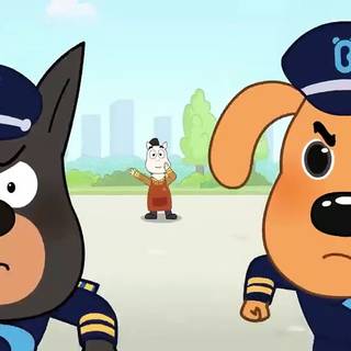 Safety Sheriff Labrador wallpaper